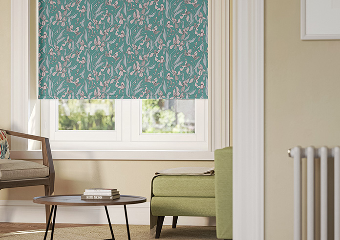 Iris, Alpine Green - Twist&Fit Roller Blind - Image 5